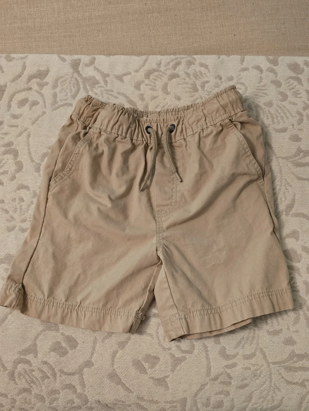 Tommy Bahama Kid's Elastic Waist Athletic Shorts in Tan